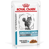 Royal Canin Veterinary Feline Sensitivity Control Huhn & Reis in Soße  - 12 x 85 g von Royal Canin Veterinary Diet