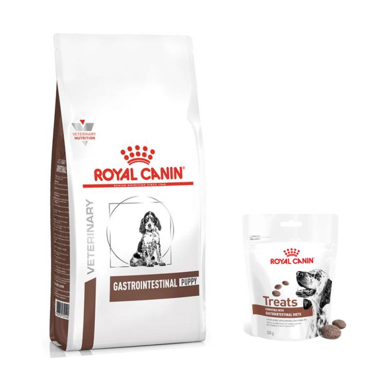 Royal Canin Veterinary Gastrointestinal + 3 x 230 g Snacks gratis! - 2,5 kg Puppy von Royal Canin Veterinary Diet