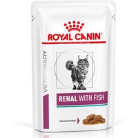 Sparpaket Royal Canin Veterinary 24 x 85/195 g - Renal Mix - Fisch, Huhn (24 x 85 g) von Royal Canin Veterinary Diet