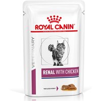 Sparpaket Royal Canin Veterinary 48 x 85/195 g - Renal Huhn (48 x 85 g) von Royal Canin Veterinary Diet