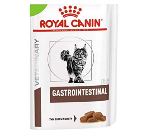 Royal Can in Veterinary Diet Cat – Gastro Darmnassfutter für Katzen im Beutel, 24 x 85 g von Royal Canin Veterinary