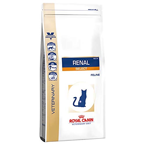 Royal Canin Veterinary Diet Renal Select RSE 24 Komplettes diätetisches Trockenfutter 2 kg für Katzen mit chronischer und temporärer Niereninsuffizienz von Royal Canin Veterinary
