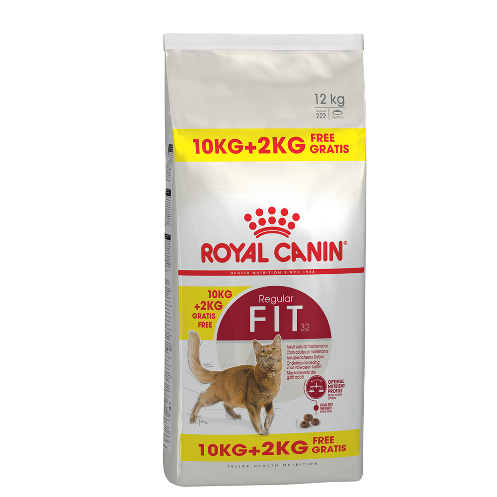 2 kg gratis! 12 kg Royal Canin im Bonusbag - Regular Fit 2 kg gratis! 12 kg Royal Canin im Bonusbag - Regular Fit von Royal Canin