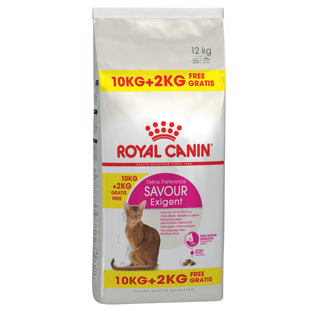 2 kg gratis! 12 kg Royal Canin im Bonusbag - Savour Exigent 2 kg gratis! 12 kg Royal Canin im Bonusbag - Savour Exigent von Royal Canin