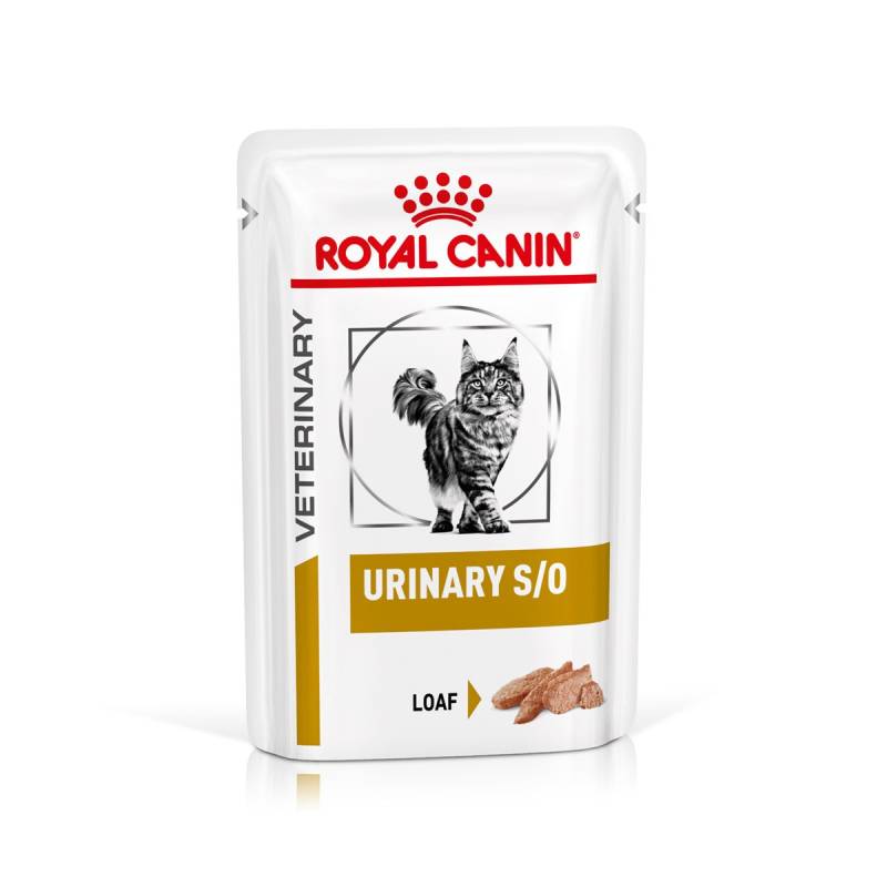 ROYAL CANIN® Veterinary URINARY S/O Mousse Nassfutter für Katzen 12x85g von Royal Canin