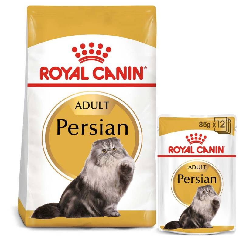 ROYAL CANIN ADULT Persian Trockenfutter 10kg + Nassfutter 48x85g von Royal Canin