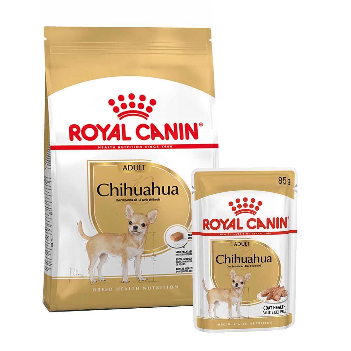 ROYAL CANIN Chihuahua Adult 3kg + Nassfutter 12x85g ROYAL CANIN Chihuahua Adult 3kg + Nassfutter 12x85g von Royal Canin
