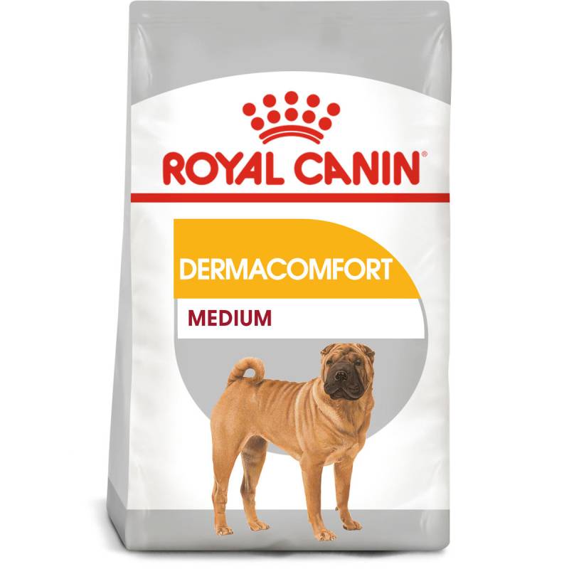 ROYAL CANIN DERMACOMFORT MEDIUM Trockenfutter für mittelgroße Hunde mit empfindlicher Haut 3kg von Royal Canin
