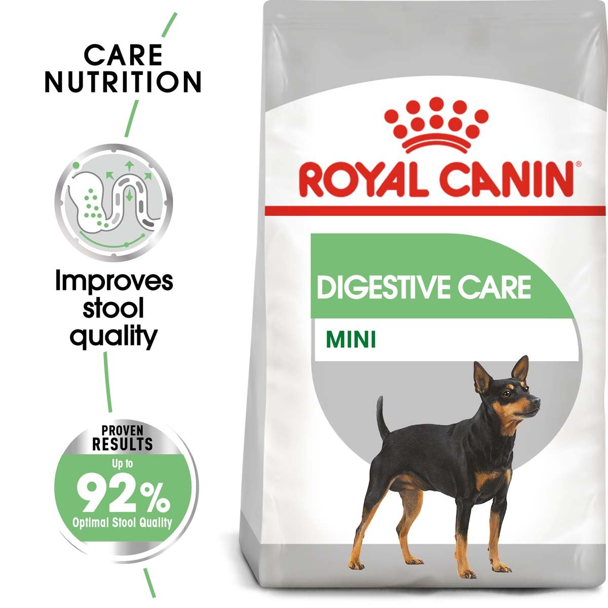 ROYAL CANIN DIGESTIVE CARE MINI Trockenfutter für kleine Hunde mit empfindlicher Verdauung 2x8kg von Royal Canin