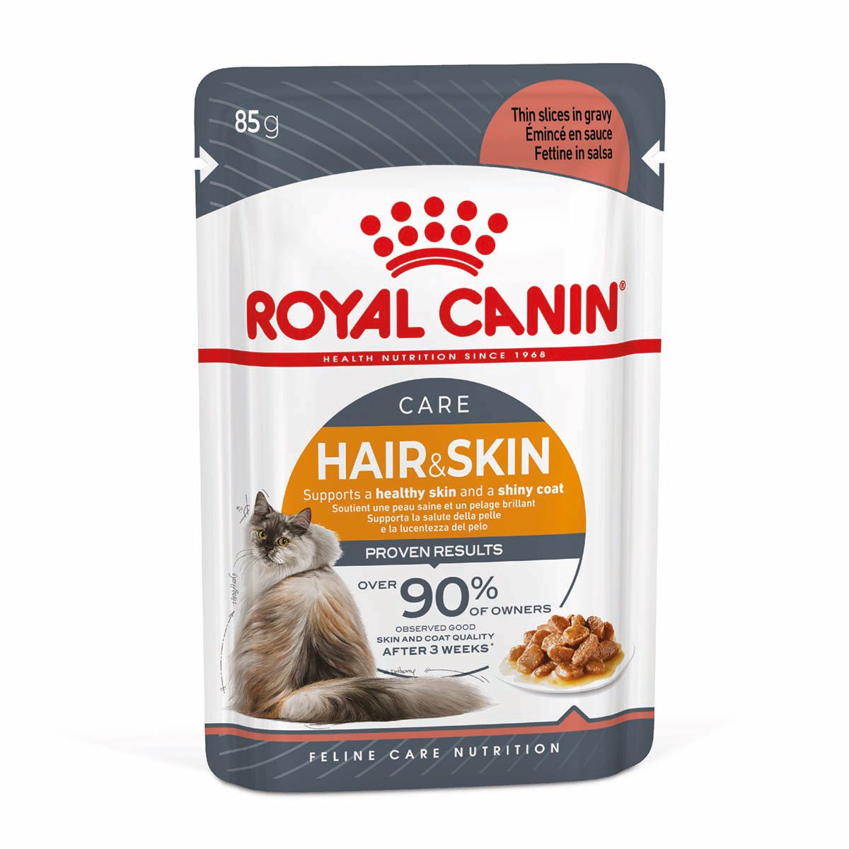Royal Canin FCN Hair & Skin Gravy 12x85g von Royal Canin