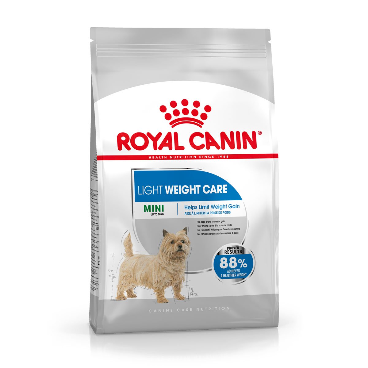 ROYAL CANIN LIGHT WEIGHT CARE MINI Trockenfutter für zu Übergewicht neigenden Hunden 8kg von Royal Canin