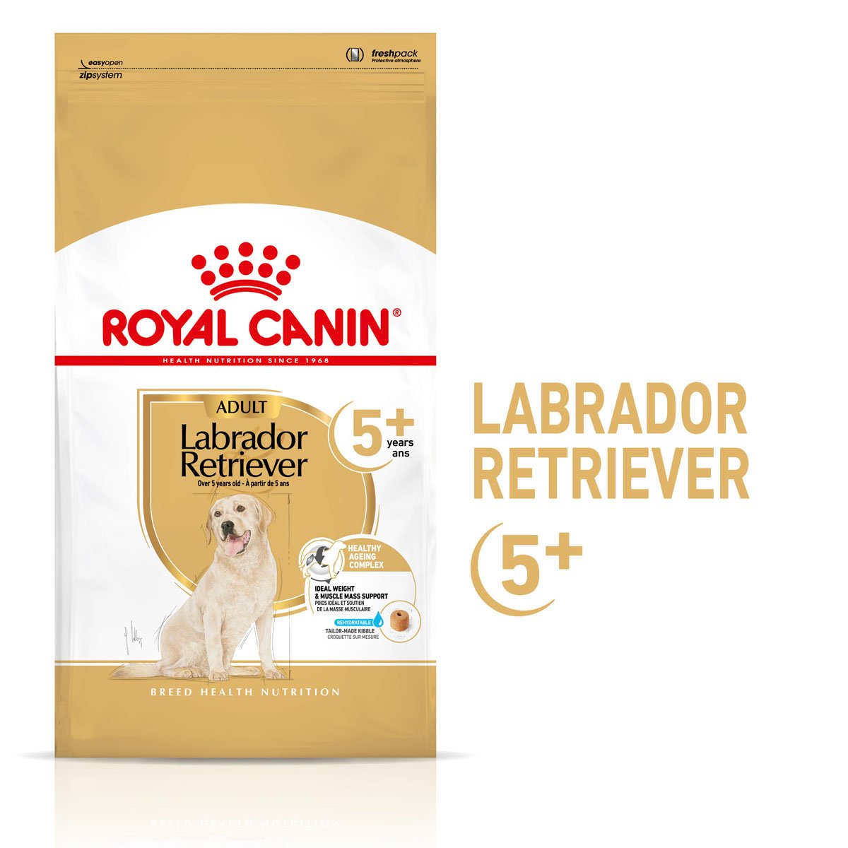 ROYAL CANIN Labrador Retriever Adult 5+ Trockenfutter für Hunde ab 5 Jahren 12kg von Royal Canin