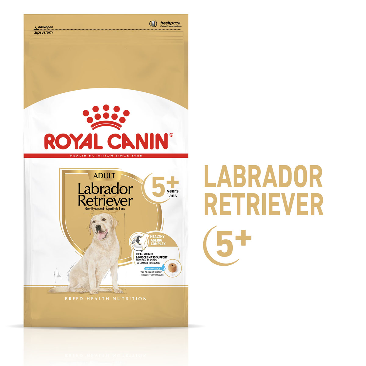 ROYAL CANIN Labrador Retriever Adult 5+ Trockenfutter für Hunde ab 5 Jahren 3kg von Royal Canin