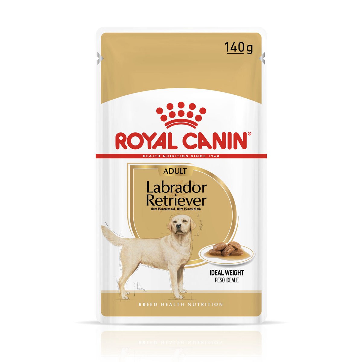 ROYAL CANIN Labrador Retriever Adult Stückchen in Soße Nassfutter für Hunde 10x140g von Royal Canin