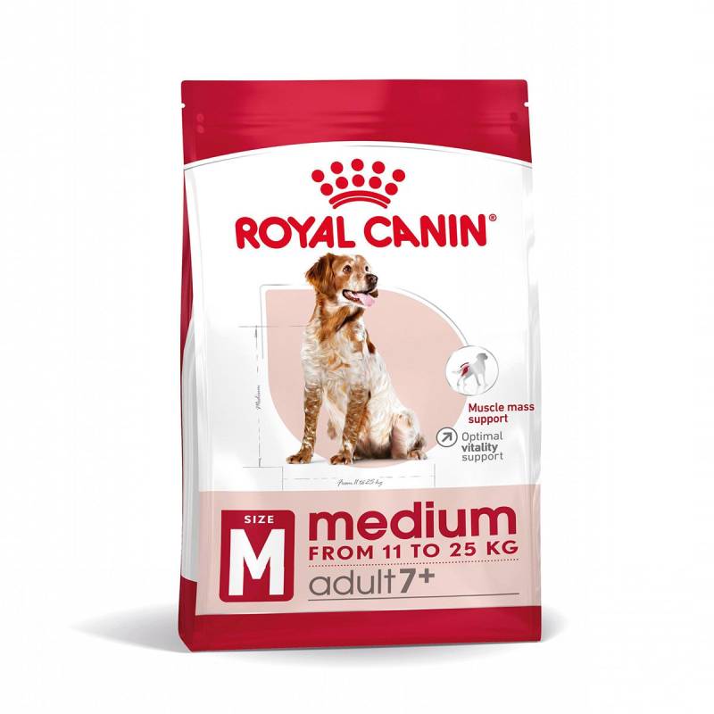 ROYAL CANIN MEDIUM Adult 7+ Trockenfutter für ältere mittelgroße Hunde 2x15kg von Royal Canin