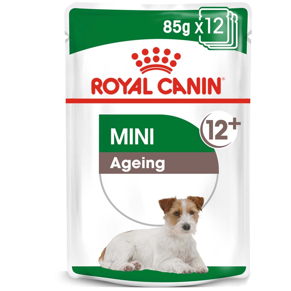 ROYAL CANIN MINI AGEING 12+ Nassfutter für ältere kleine Hunde 12x85g von Royal Canin