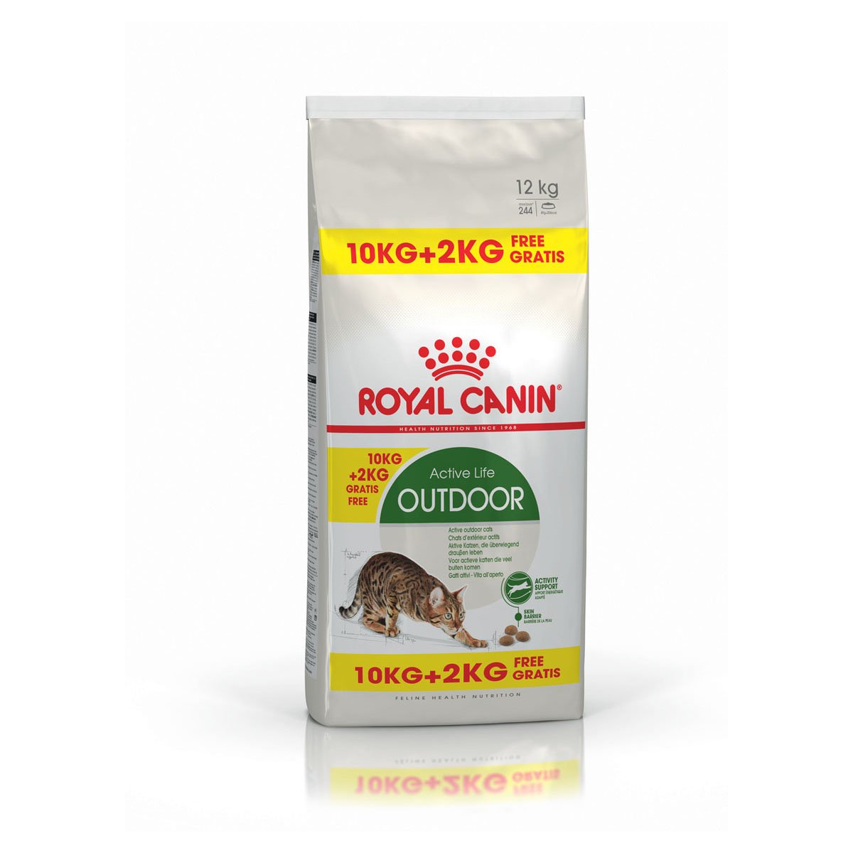 ROYAL CANIN OUTDOOR Katzenfutter trocken für Freigänger 10kg+2kg gratis von Royal Canin