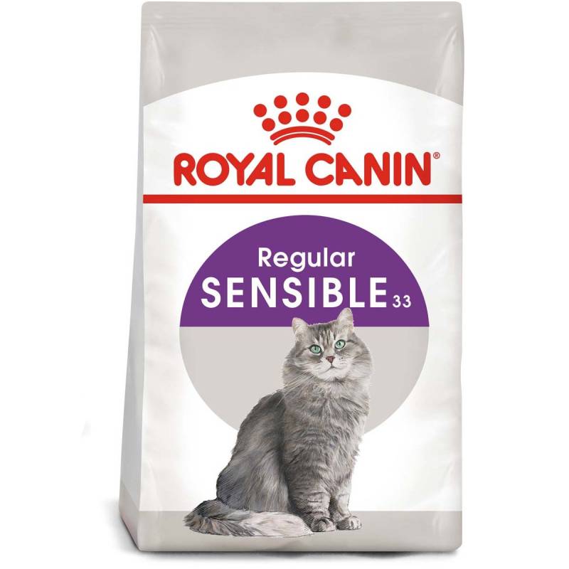 ROYAL CANIN SENSIBLE Trockenfutter für sensible Katzen 2x10kg von Royal Canin