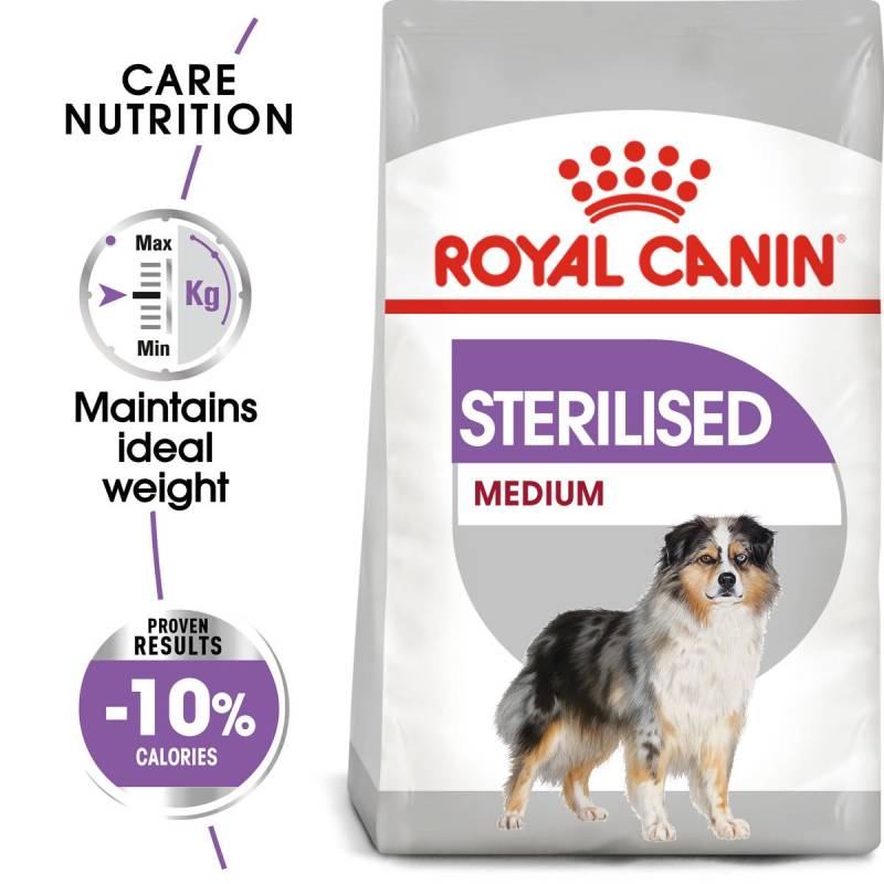 ROYAL CANIN STERILISED MEDIUM Trockenfutter für kastrierte mittelgroße Hunde 3kg von Royal Canin