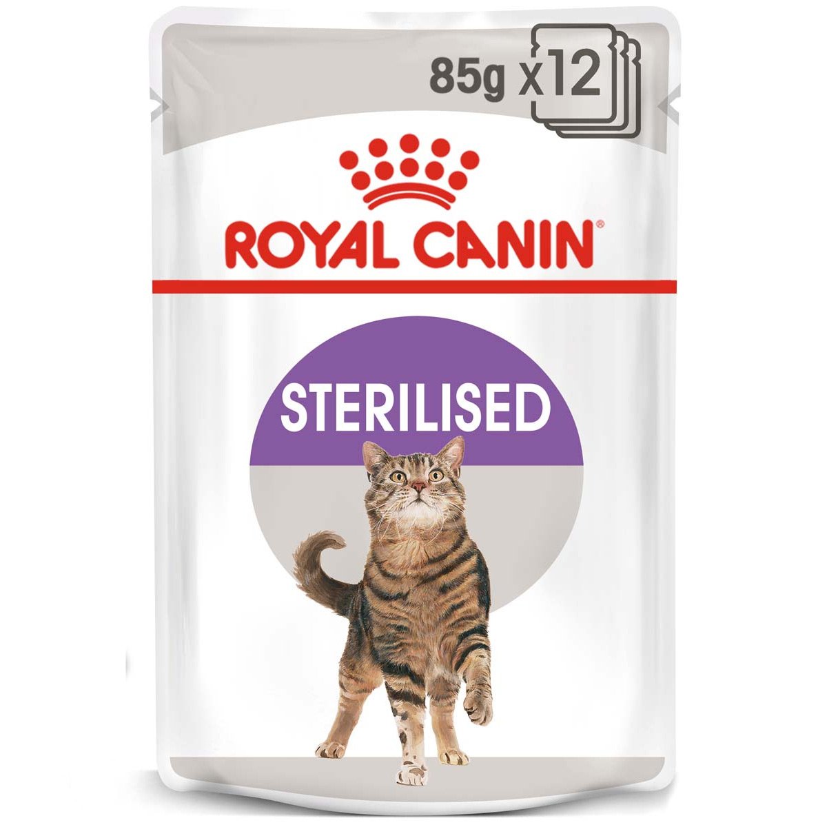 ROYAL CANIN STERILISED Nassfutter in Soße für kastrierte Katzen 12x85g ROYAL CANIN STERILISED Nassfutter in Soße für kastrierte Katzen 12x85g von Royal Canin
