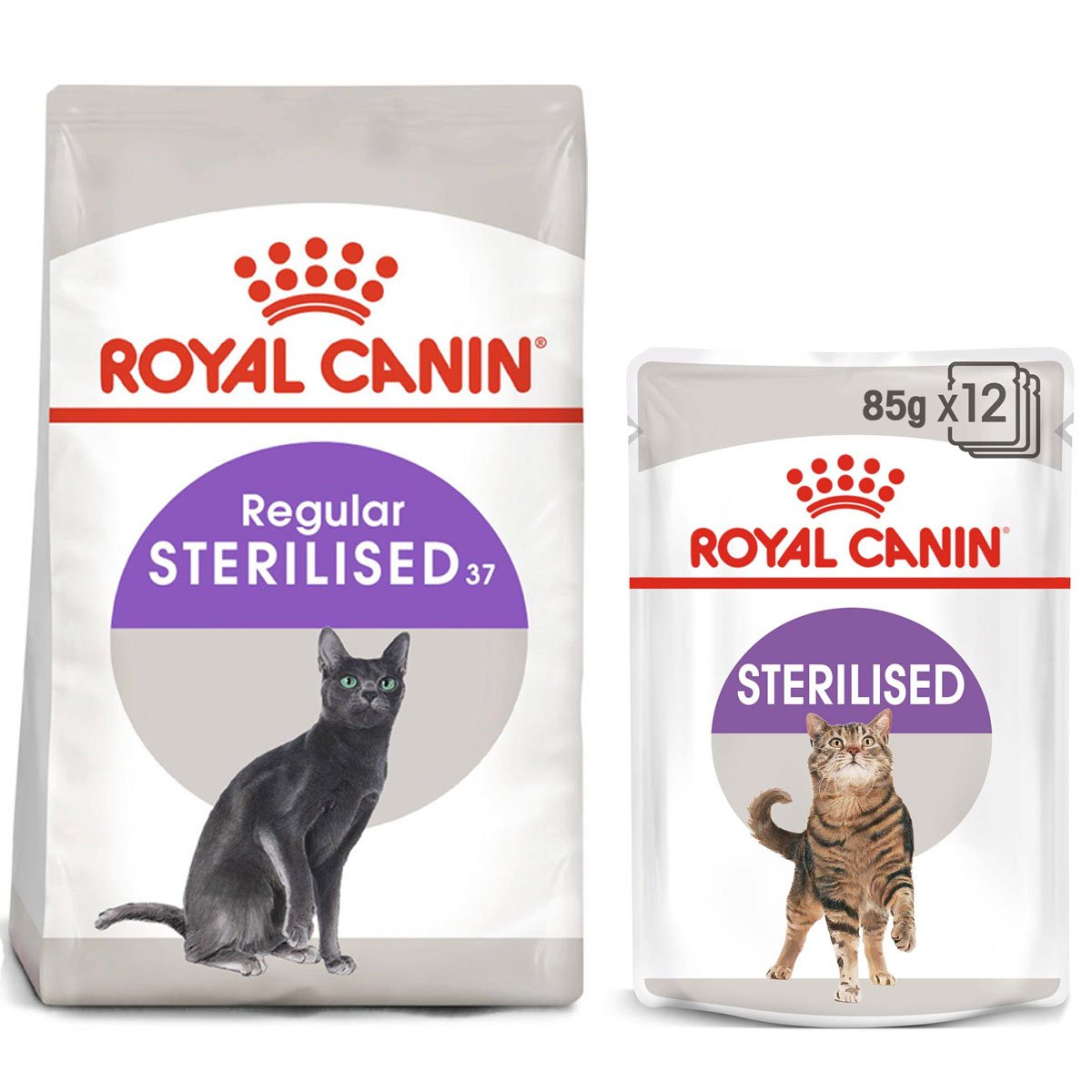 ROYAL CANIN STERILISED Trockenfutter 2kg + STERILISED Mousse 12x85g ROYAL CANIN STERILISED Trockenfutter 2kg + STERILISED Mousse 12x85g von Royal Canin