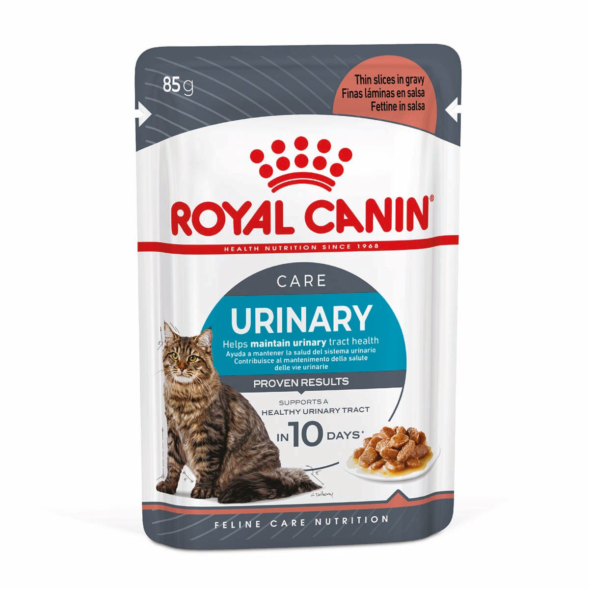 ROYAL CANIN URINARY CARE Gravy Katzennahrung Feucht zur Unterstützung der Harnwegsgesundheit 12x85g von Royal Canin