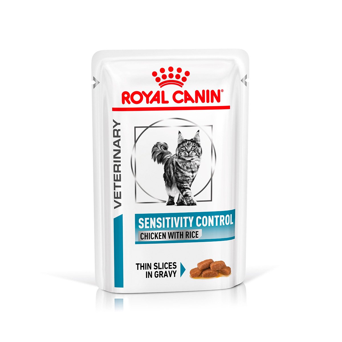 ROYAL CANIN Veterinary SENSITIVITY CONTROL HUHN MIT REIS Nassfutter für Katzen 12x85g von Royal Canin
