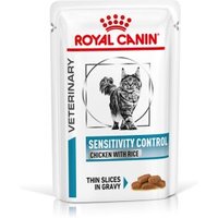 ROYAL CANIN Veterinary Sensitivity Control Huhn mit Reis, feine Stückchen in Soße 12x85 g von Royal Canin