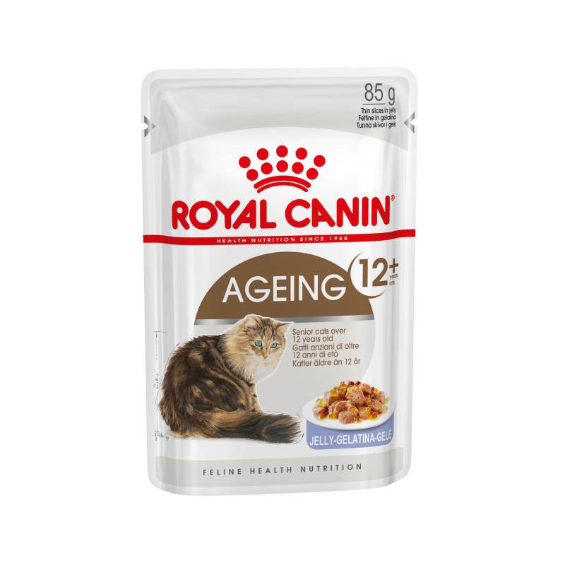 Royal Canin Ageing 12+ in Jelly Katzenfutter - Frischebeutel - 12 x 85 g von Royal Canin