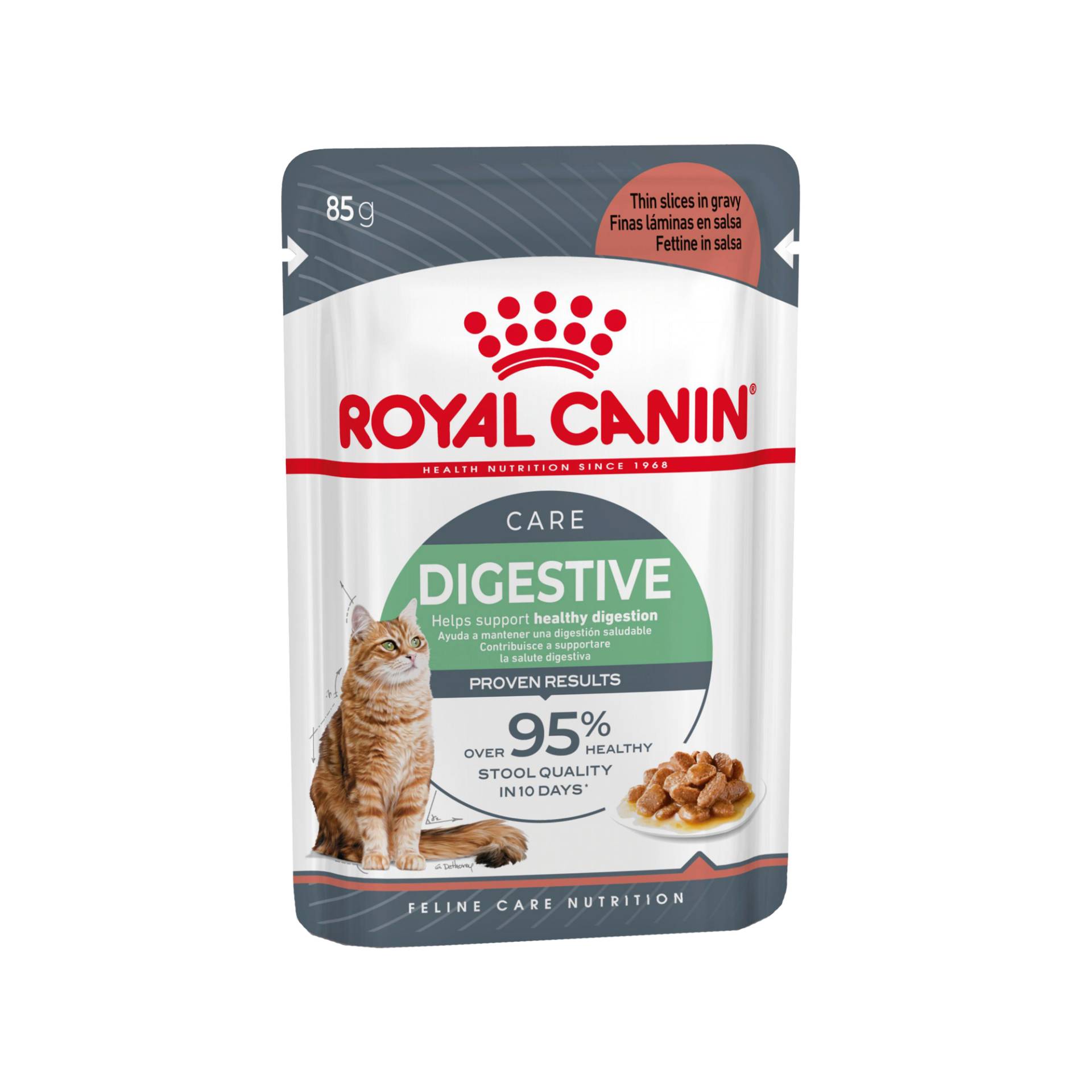 Royal Canin Digestive Care in Gravy Katzenfutter - Frischebeutel - 12 x 85 g von Royal Canin