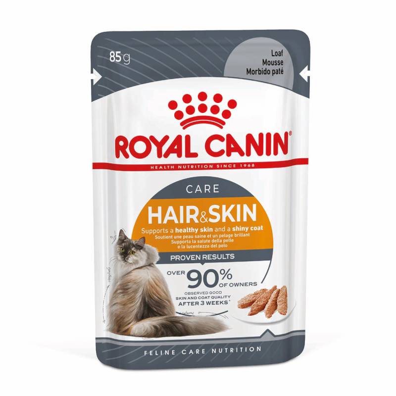 Royal Canin FCN Hair & Skin Loaf 12x85g von Royal Canin