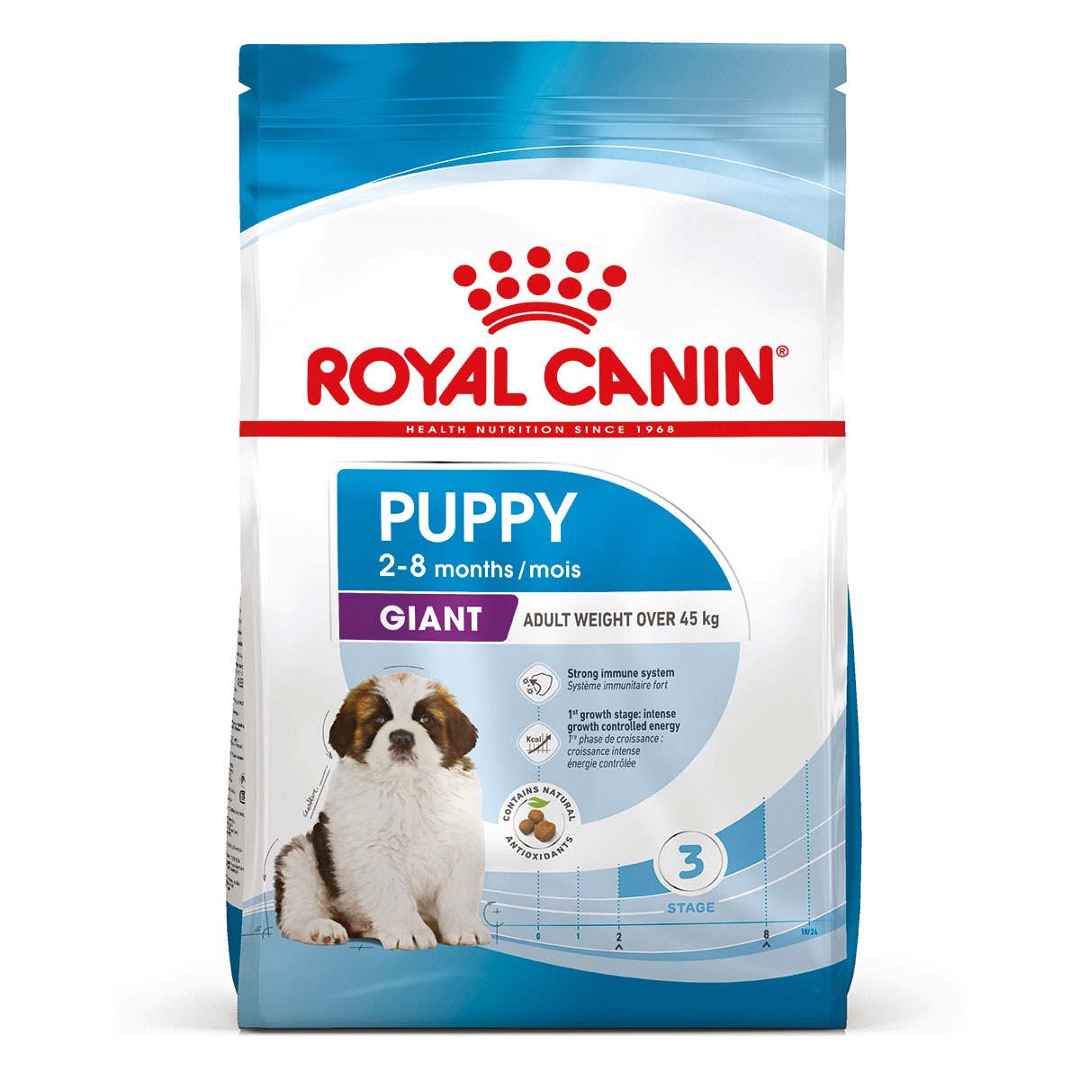 ROYAL CANIN GIANT Puppy Trockenfutter für Welpen sehr großer Rassen 15kg von Royal Canin