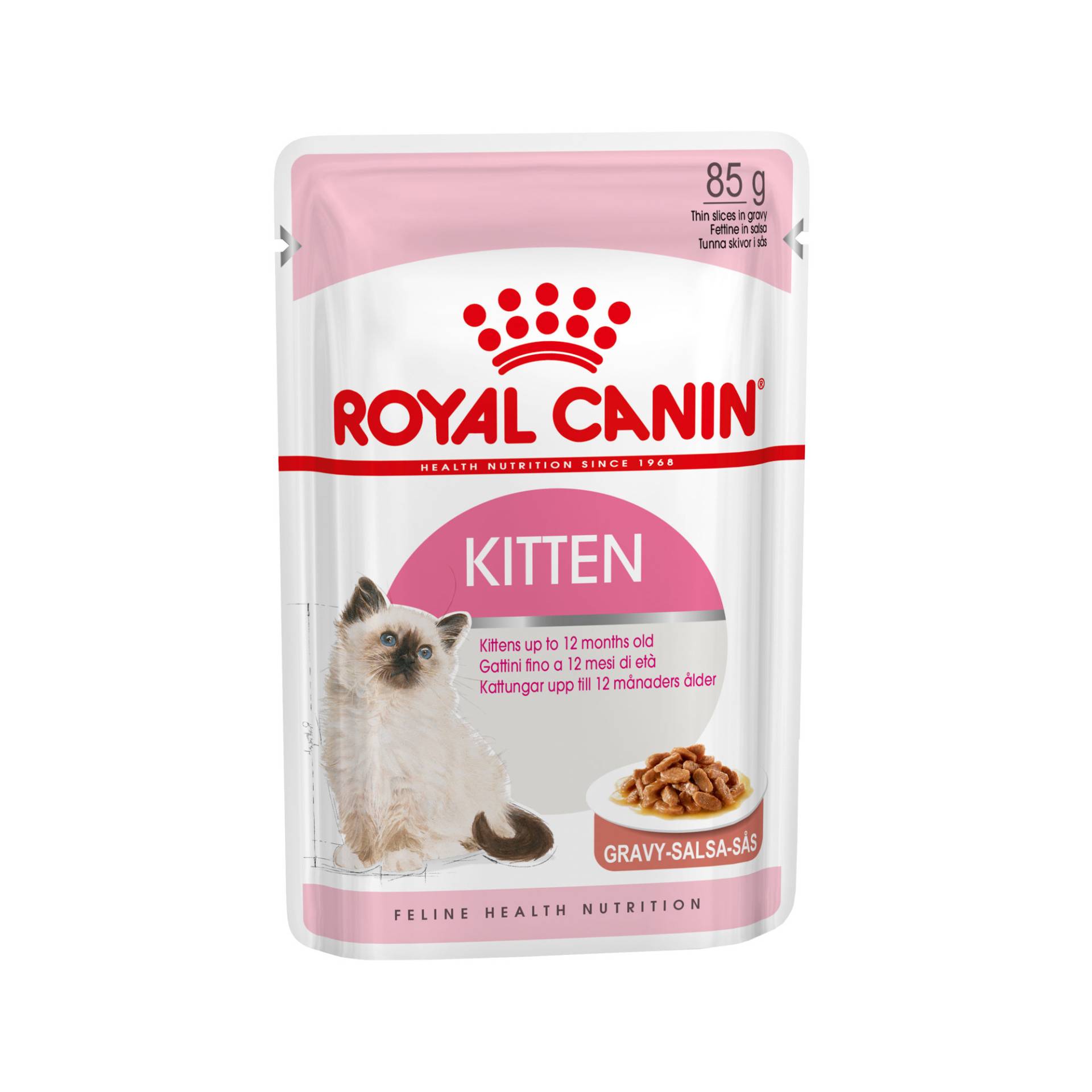 Royal Canin Gravy Kittenfutter - Frischebeutel - 12 x 85 g von Royal Canin