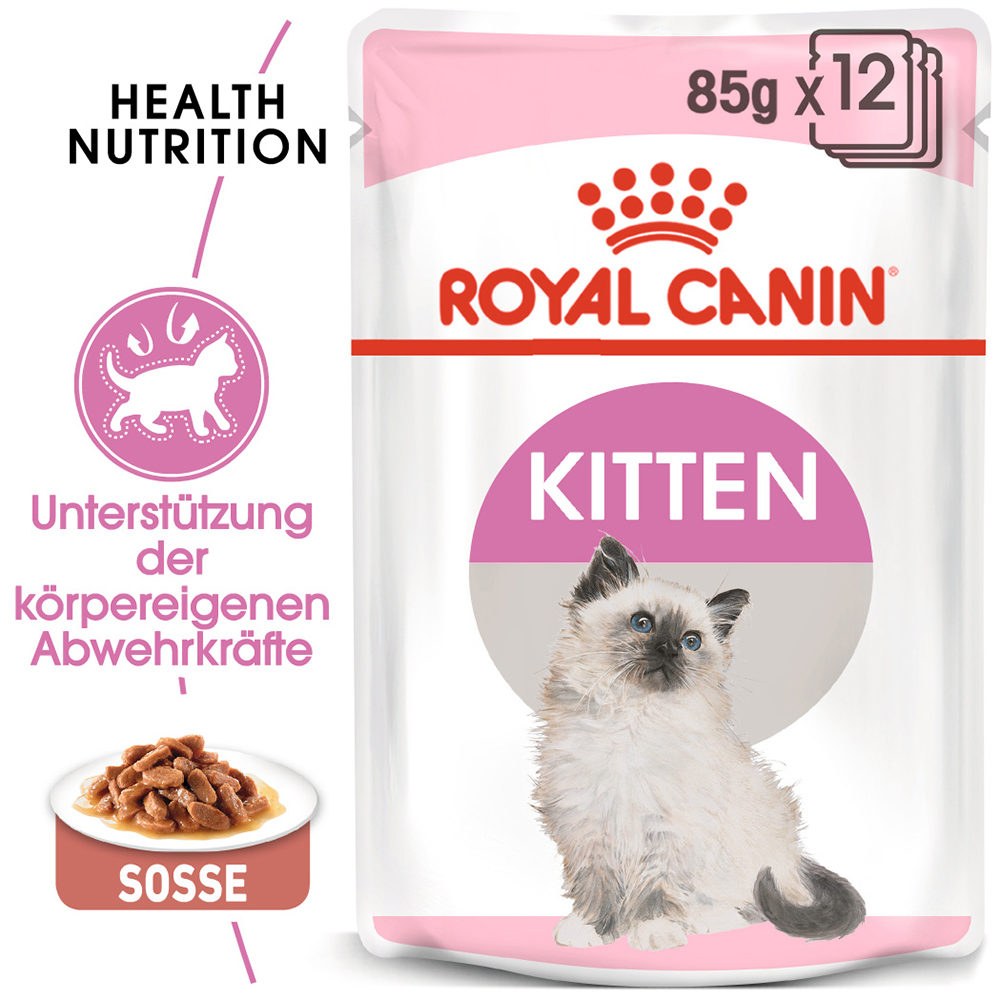 Royal Canin Gravy Kittenfutter - Frischebeutel - 12 x 85 g von Royal Canin