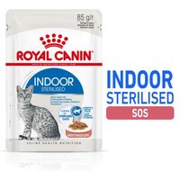 ROYAL CANIN Indoor Sterilised Adult in Soße 12x85 g von Royal Canin