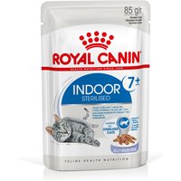 Royal Canin Indoor Sterilised 7+ in Gelee - 12 x 85 g von Royal Canin