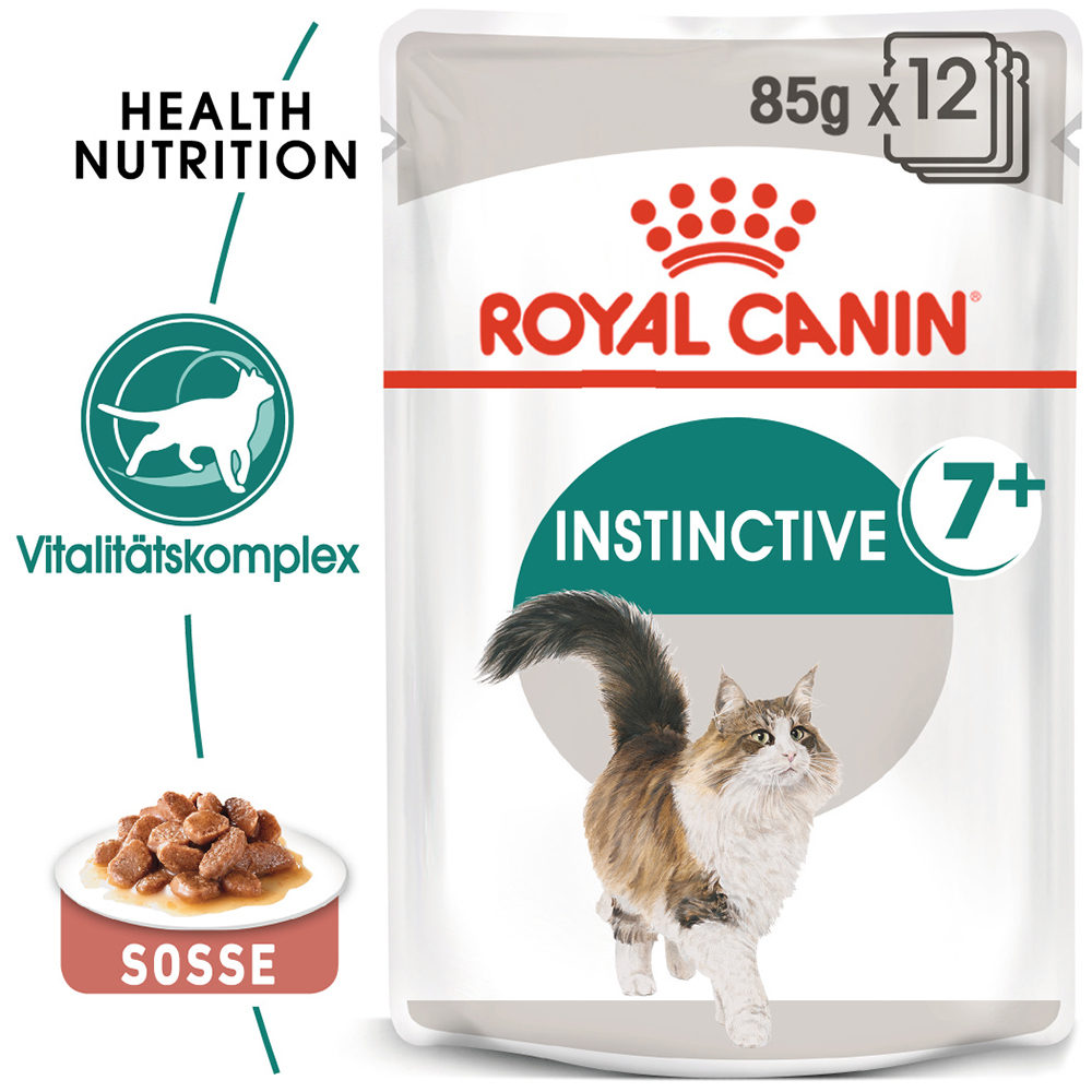 Royal Canin Instinctive 7+ in Gravy Katzenfutter - Frischebeutel - 12 x 85 g von Royal Canin