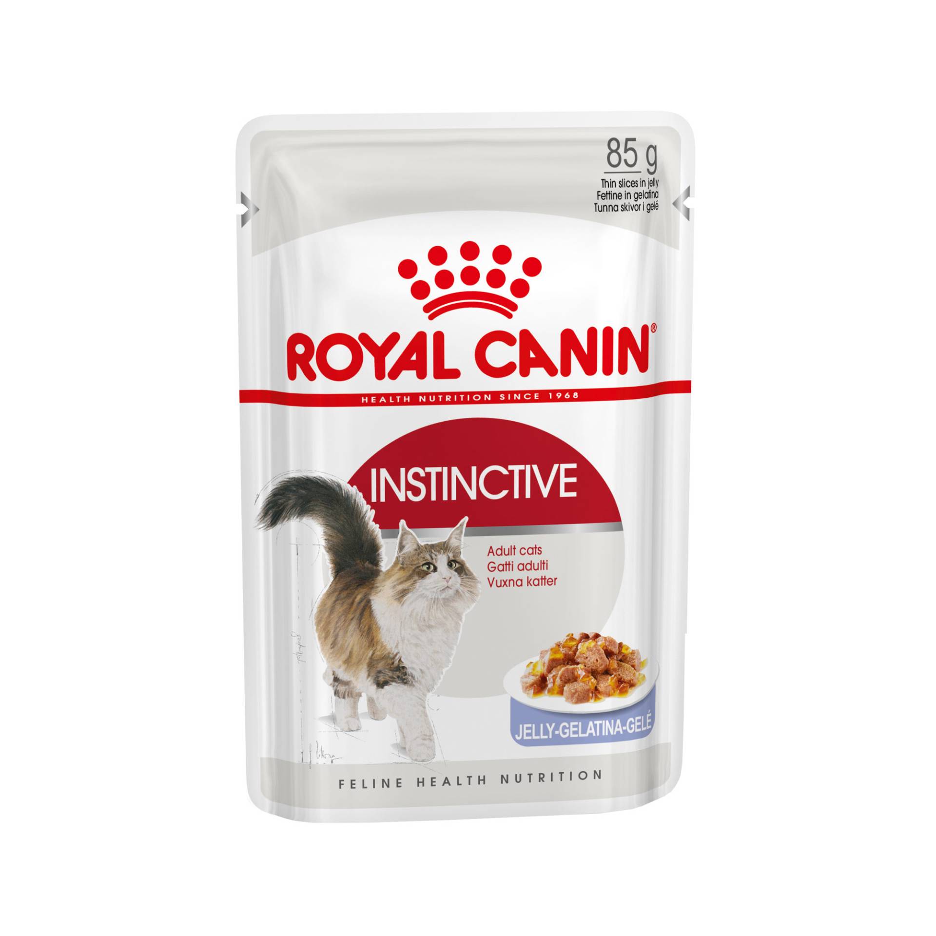 Royal Canin Instinctive in Gelee Katzenfutter - Frischebeutel - 12 x 85 g von Royal Canin