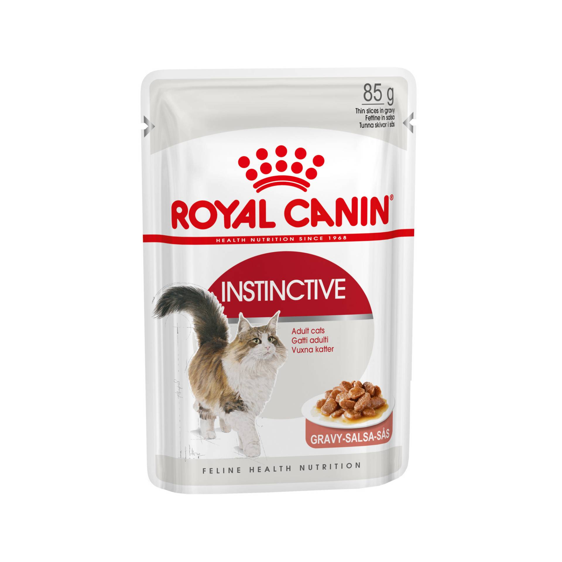 Royal Canin Instinctive in Gravy Katzenfutter - Frischebeutel - 12 x 85 g von Royal Canin