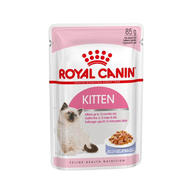 Royal Canin Jelly Kittenfutter - Frischebeutel - 12 x 85 g von Royal Canin
