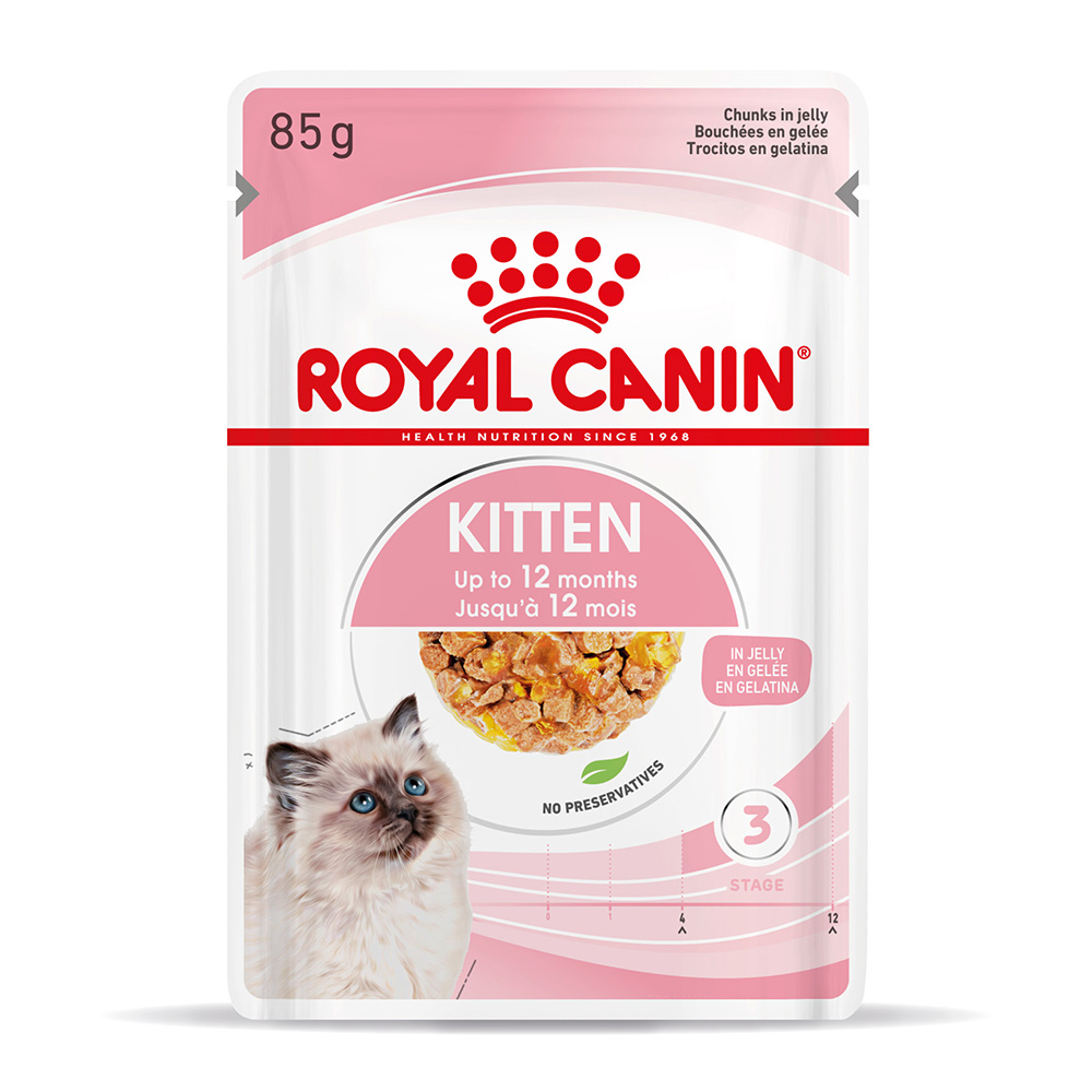 Royal Canin Kitten in Gelee - Sparpaket: 48 x 85 g Royal Canin Kitten in Gelee - Sparpaket: 48 x 85 g von Royal Canin