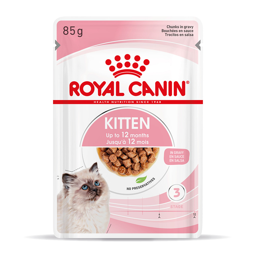 Royal Canin Kitten in Soße - Sparpaket: 24 x 85 g Royal Canin Kitten in Soße - Sparpaket: 24 x 85 g von Royal Canin