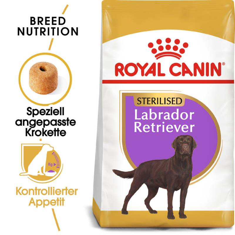 Royal Canin Labrador Retriever Sterilised Adult Hundefutter - 3 kg von Royal Canin