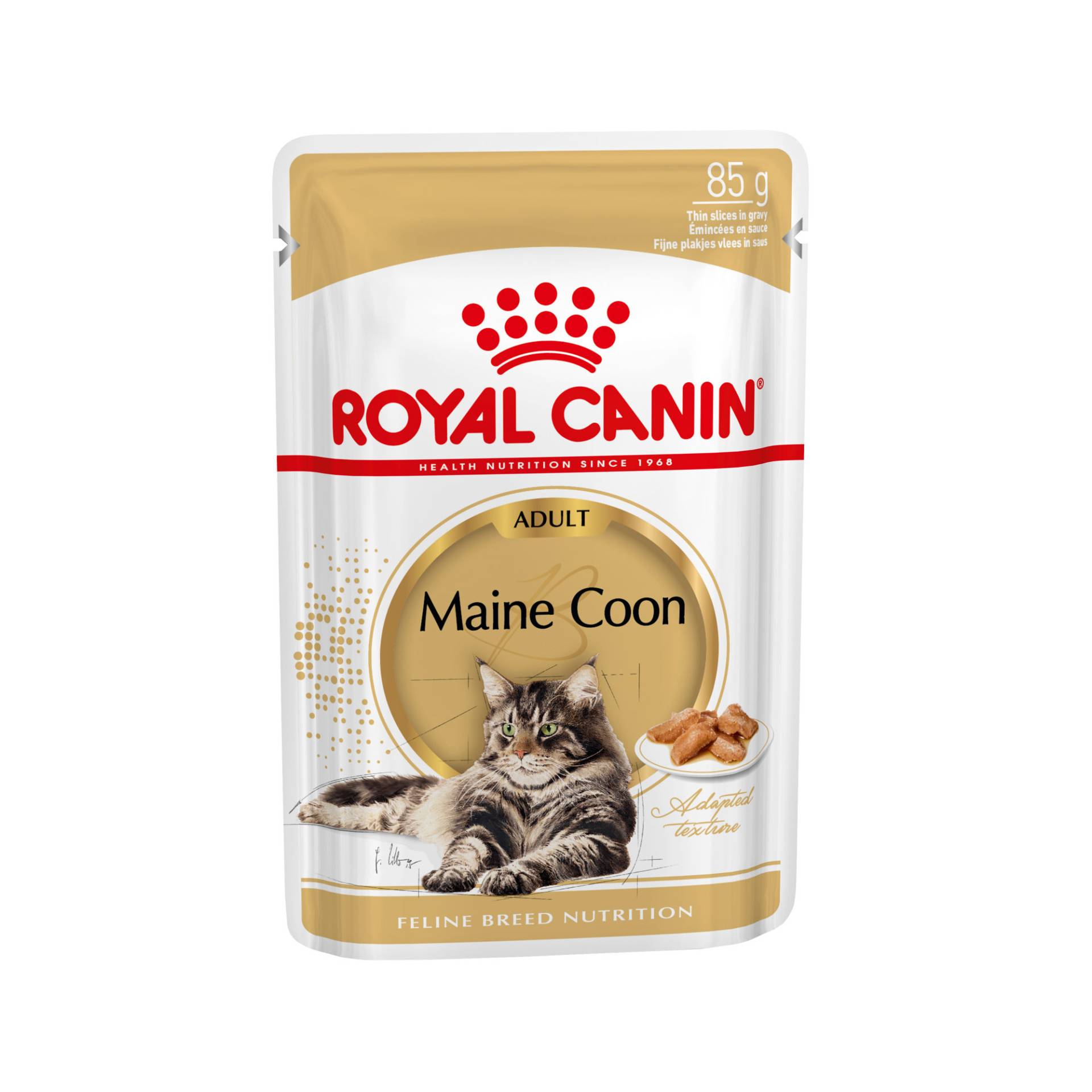 Royal Canin Maine Coon Adult Katzenfutter - Frischebeutel - 12 x 85 g von Royal Canin