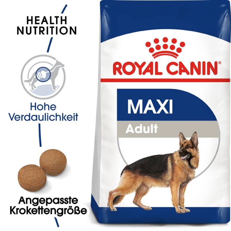 Royal Canin Maxi Adult Hundefutter - 4 kg von Royal Canin