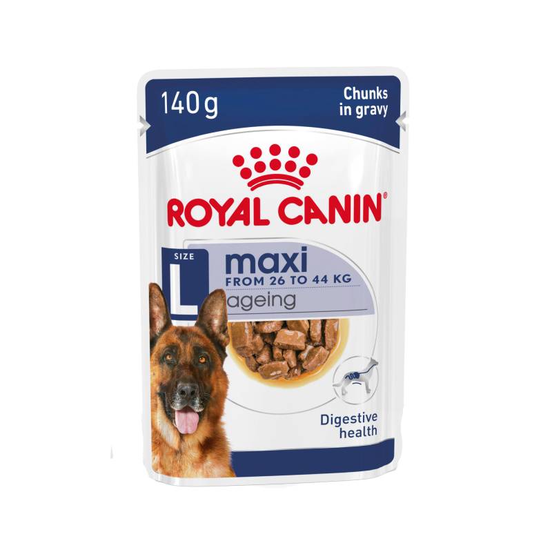Royal Canin Maxi Ageing 5+ Hundefutter - Frischebeutel - 10 x 140 g von Royal Canin