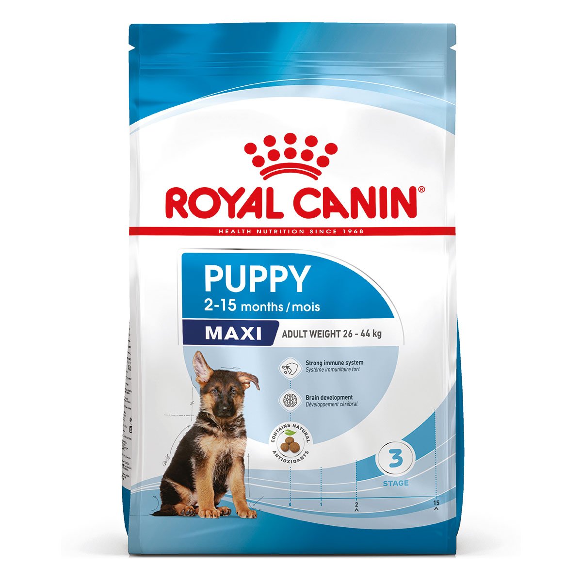 ROYAL CANIN MAXI Puppy Trockenfutter für Welpen großer Rassen 15kg von Royal Canin