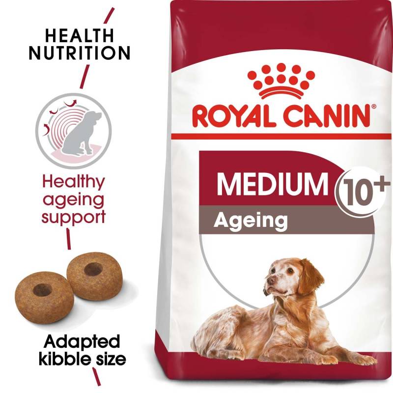 ROYAL CANIN MEDIUM Ageing 10+ Trockenfutter für ältere mittelgroße Hunde 2x15kg von Royal Canin