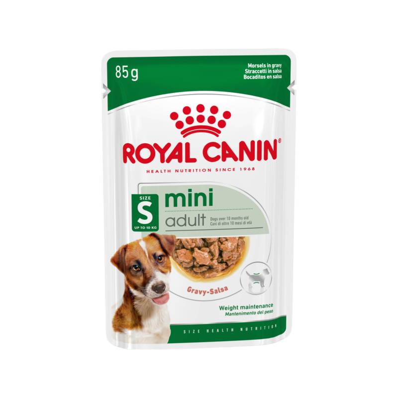 Royal Canin Mini Adult Hundefutter - Frischebeutel - 12 x 85 g von Royal Canin