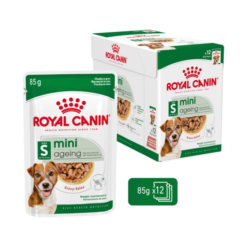 Royal Canin Mini Ageing 8+ Hundefutter - Frischebeutel - 12 x 85 g von Royal Canin